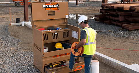 Knaack shop truck box